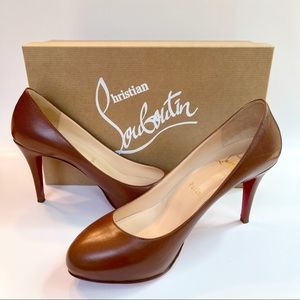 AUTHENTIC CHRISTIAN LOUBOUTIN DECLIC 90 PUMPS